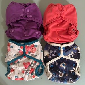 RUMPAROOs Colorful Girl Cloth Diaper Set